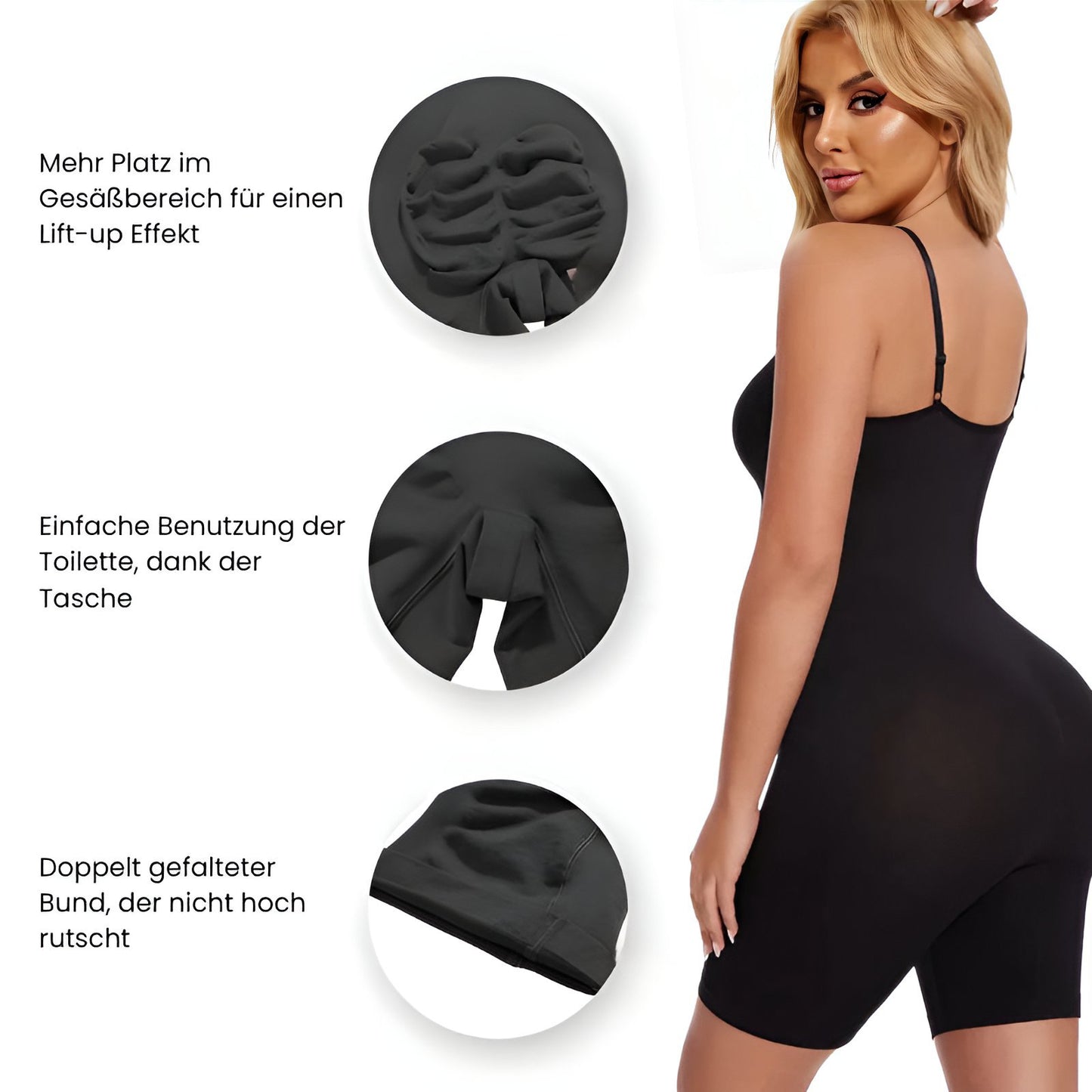 Shapewear mit Shorts